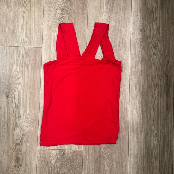 Michael Lauren Marco Tank in Red. Size S. Worn Once. Perfect Condition. - Picture 3 of 6